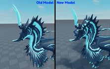 Old and new model comparison