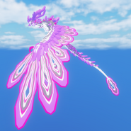 Flying side view