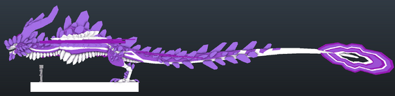 Model development side view