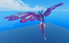 Rigged model back view