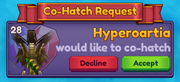 Co-Hatch Request Example