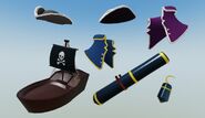 Pirate theme accessories