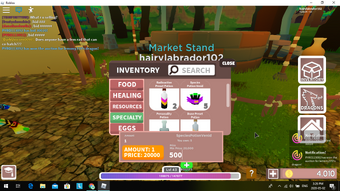Market Stands Dragon Adventures Wiki Fandom - how to get coins in roblox dragon adventures free robux