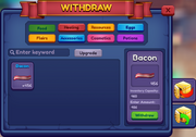 Bank Withdraw UI