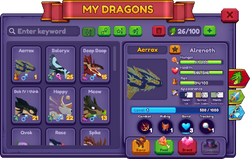 Lair Selection Main