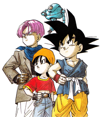 Dragon Ball GT Cel: Goku, Trunks, Pan, Giru, Dragon Ball GT…