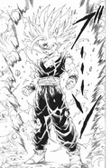 Gohan po obudzeniu Super Saiyanina 2.[19]