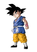Son Goku po zmienieniu w dziecko.[16][25]