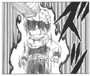 Son Gohan po odblokowaniu potencjału przez Guru.[16]