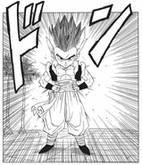 Gotenks jako dziecko w Sadze Buu.[13]