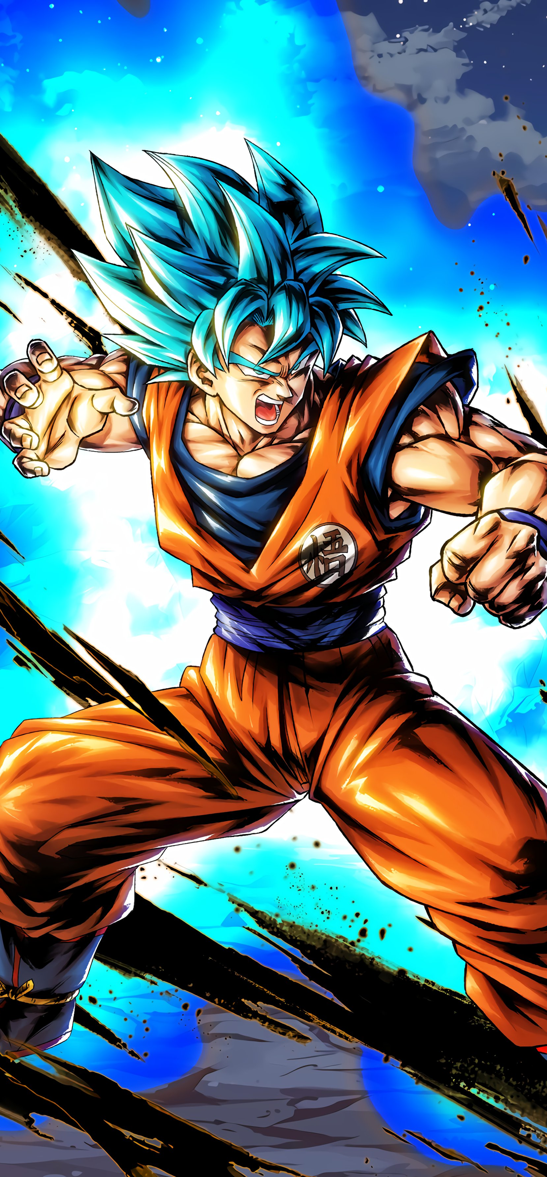 SP Super Saiyan 3 Goku (Blue)  Dragon Ball Legends Wiki - GamePress