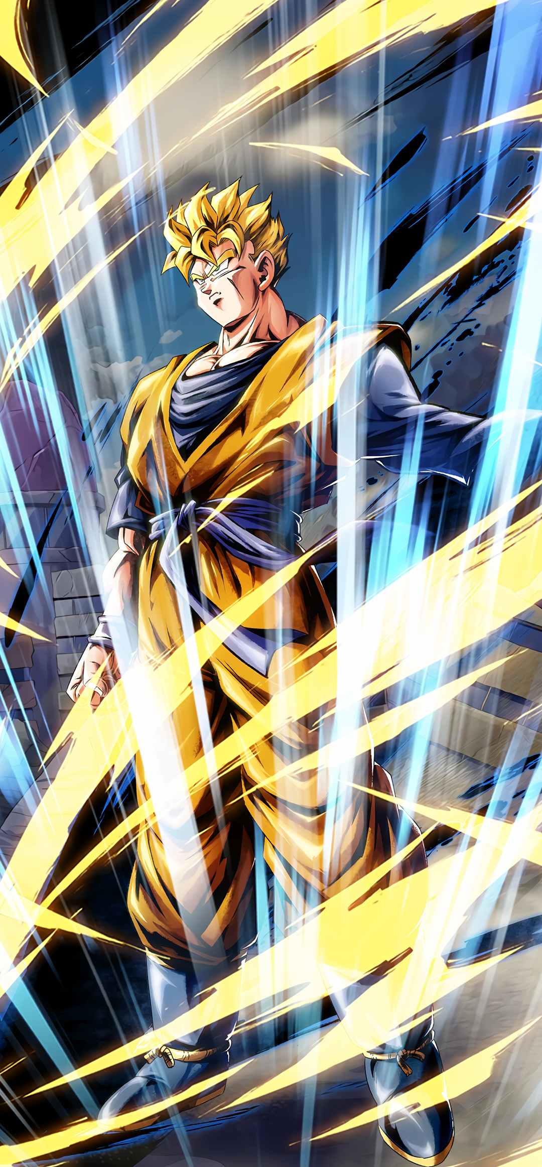 HE /YELSon Goku (DBL01-01H) Evaluation Dragon Ball Legends Yellow