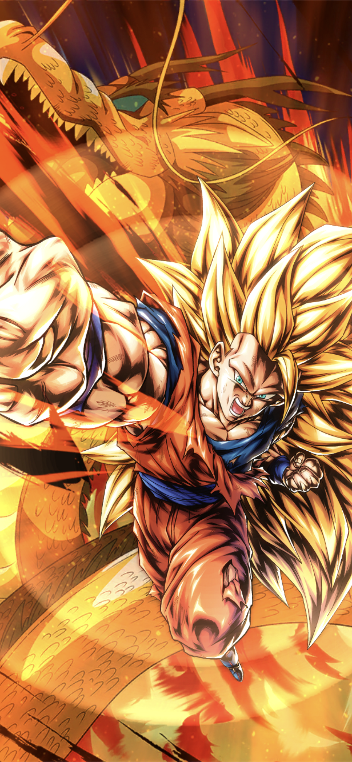 DRAGON FIST!! - Super Saiyan 4 Goku | Poster