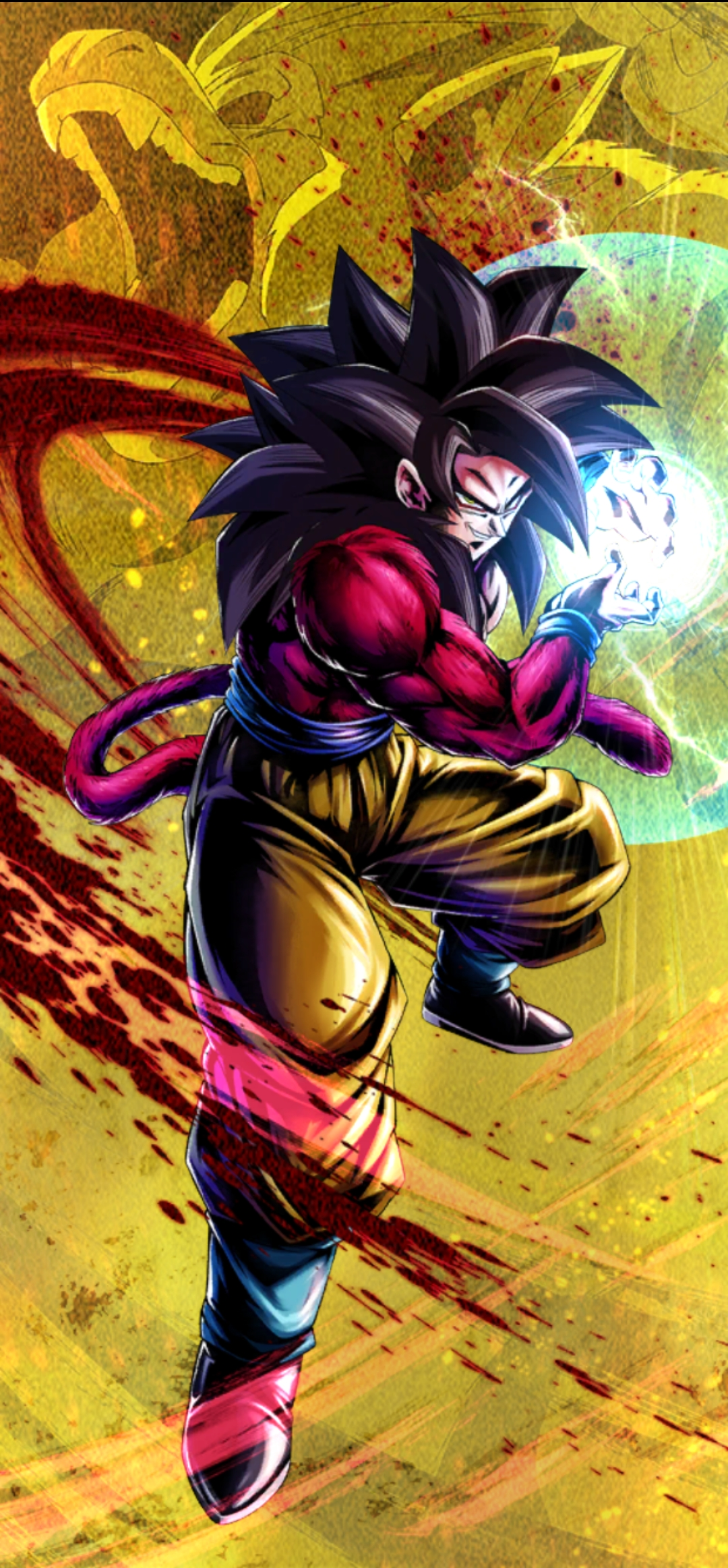 SP Super Saiyan 4 Goku (Purple)  Dragon Ball Legends Wiki - GamePress