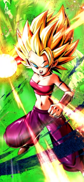 Battle Lust] Super Saiyan 2 Caulifla | DOKKAN.FYI