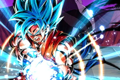 SP Kaioken Goku (Blue)  Dragon Ball Legends Wiki - GamePress