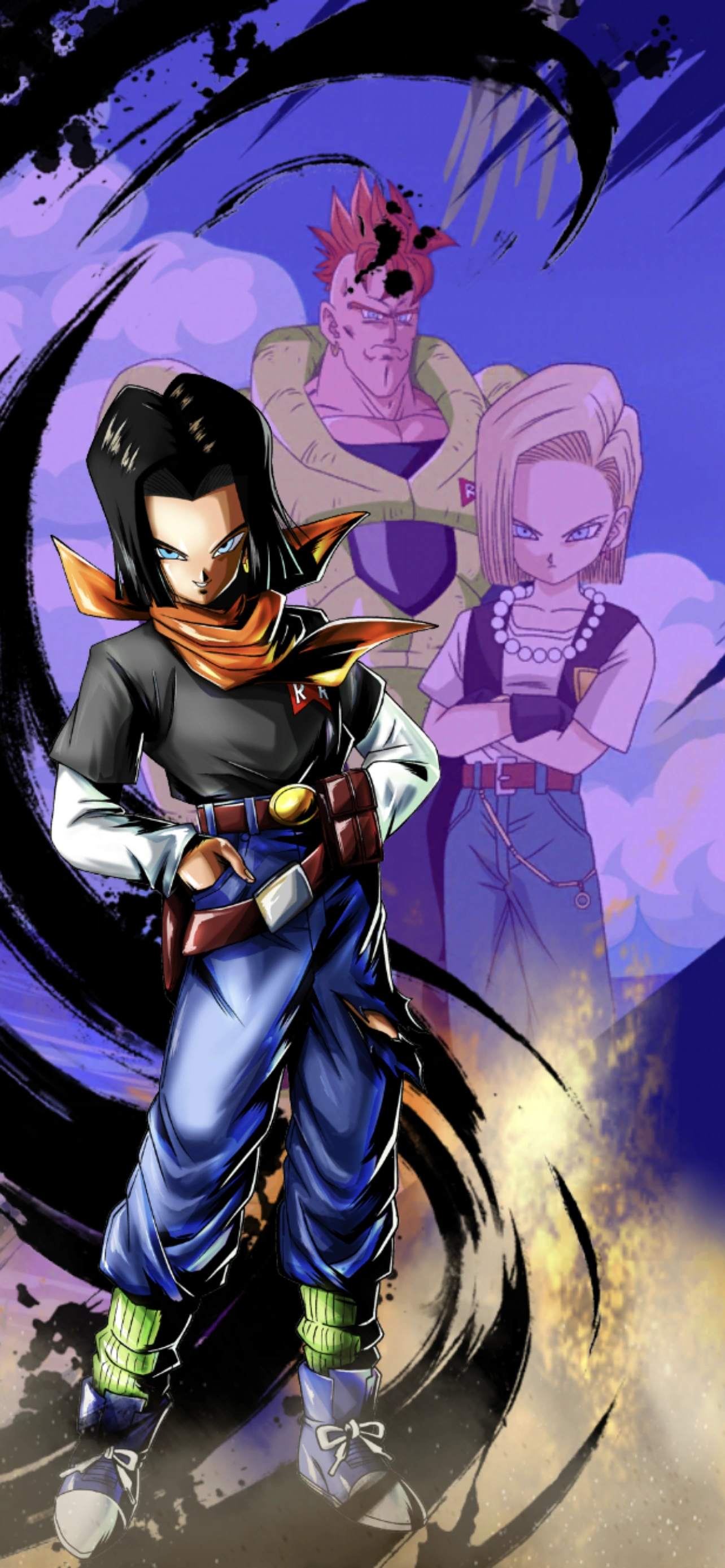 Android 17 (EX) (RED) | Dragon Ball Legends Wiki | Fandom