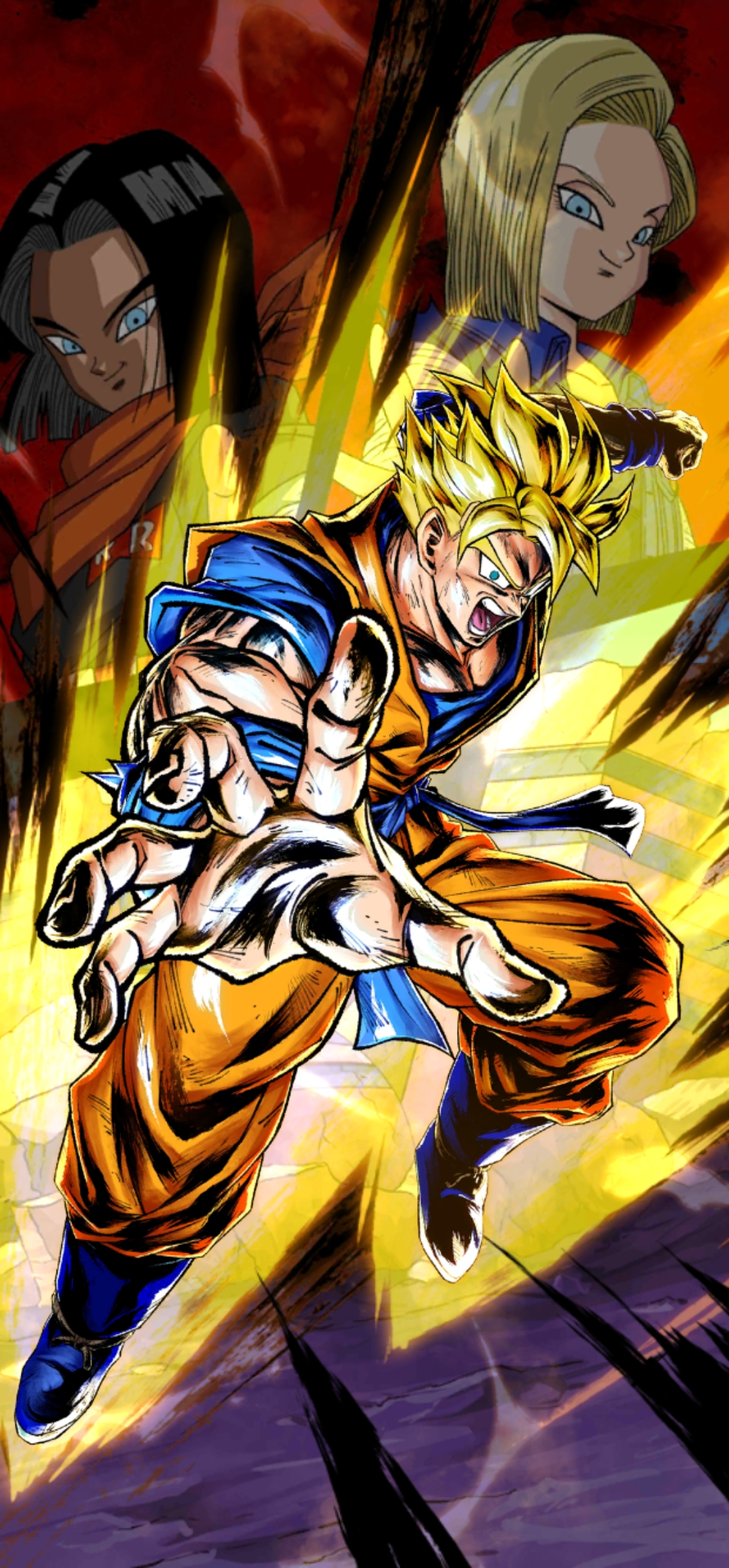 HE /YELSon Goku (DBL01-01H) Evaluation Dragon Ball Legends Yellow