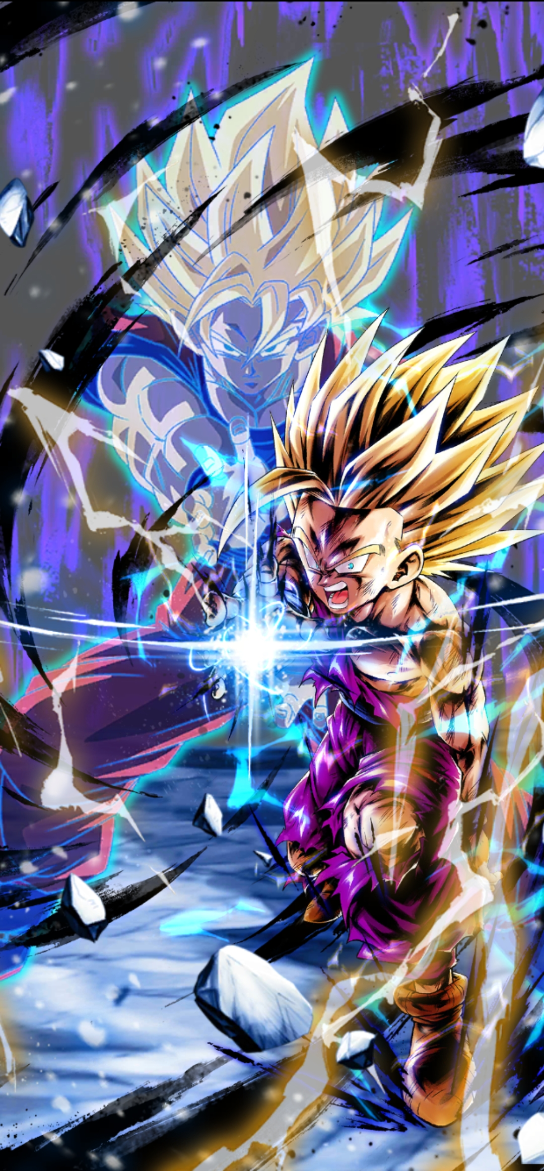 Dragon Ball Super: Super Saiyan Goku - Super Saiyan 2 Gohan - Cell