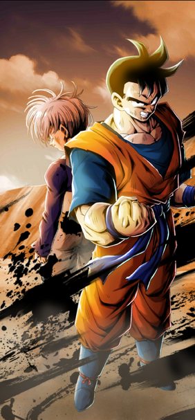 gohan and trunks fusion wallpaper