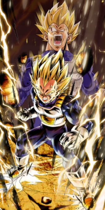 Super Saiyan 2 Vegeta Sp Pur Dragon Ball Legends Wiki Fandom