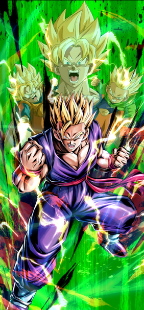 Super Saiyan 2 Gohan from Dragon Ball Z [Dragon Ball Legends Arts