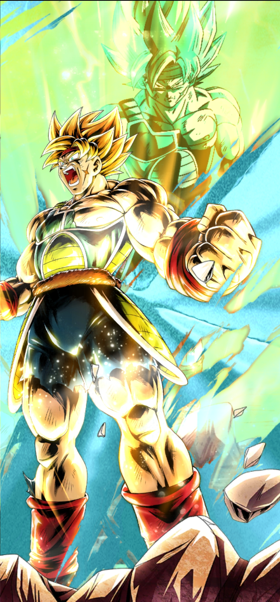 D. Ball Limit-F - Já pensou Bardock Super Saiyajin Blue?