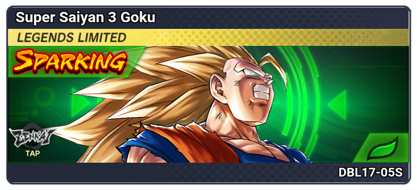 Super Saiyan 3 Goku (DBL17-05S), Characters, Dragon Ball Legends