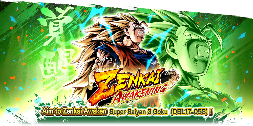 Zenkai Awaken Super Saiyan 2 Goku (DBL07-01S)!, Dragon Ball Legends