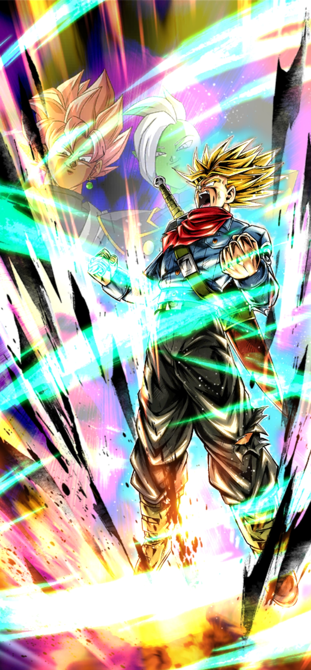 SP Super Saiyan Trunks (Adult) (Rage) (Yellow)