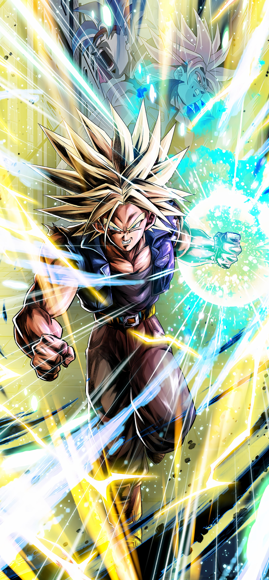 Trunks Super Saiyan 3  Dragon ball super manga, Dragon ball, Dragon ball  art