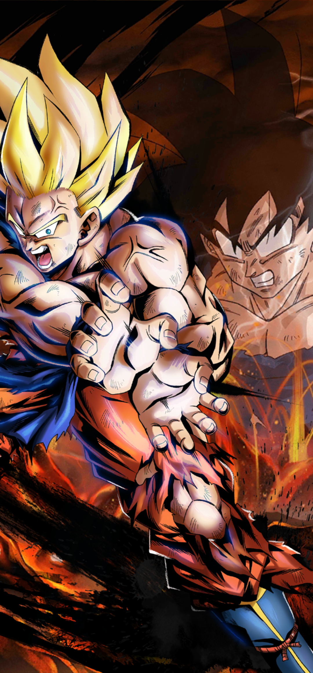 SP Super Saiyan Goku (Red)  Dragon Ball Legends Wiki - GamePress