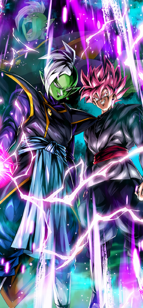 Goku Black Rosé & Fused Zamasu Feb 2020 Playmat - Limited Series