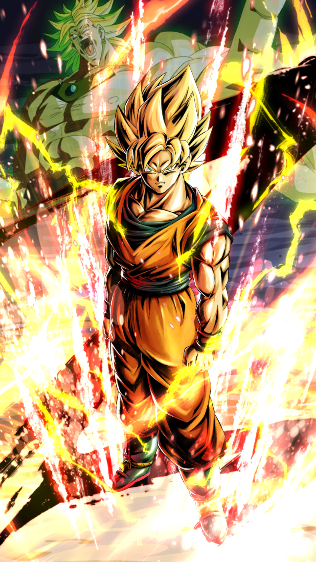 HE /YELSon Goku (DBL01-01H) Evaluation Dragon Ball Legends Yellow