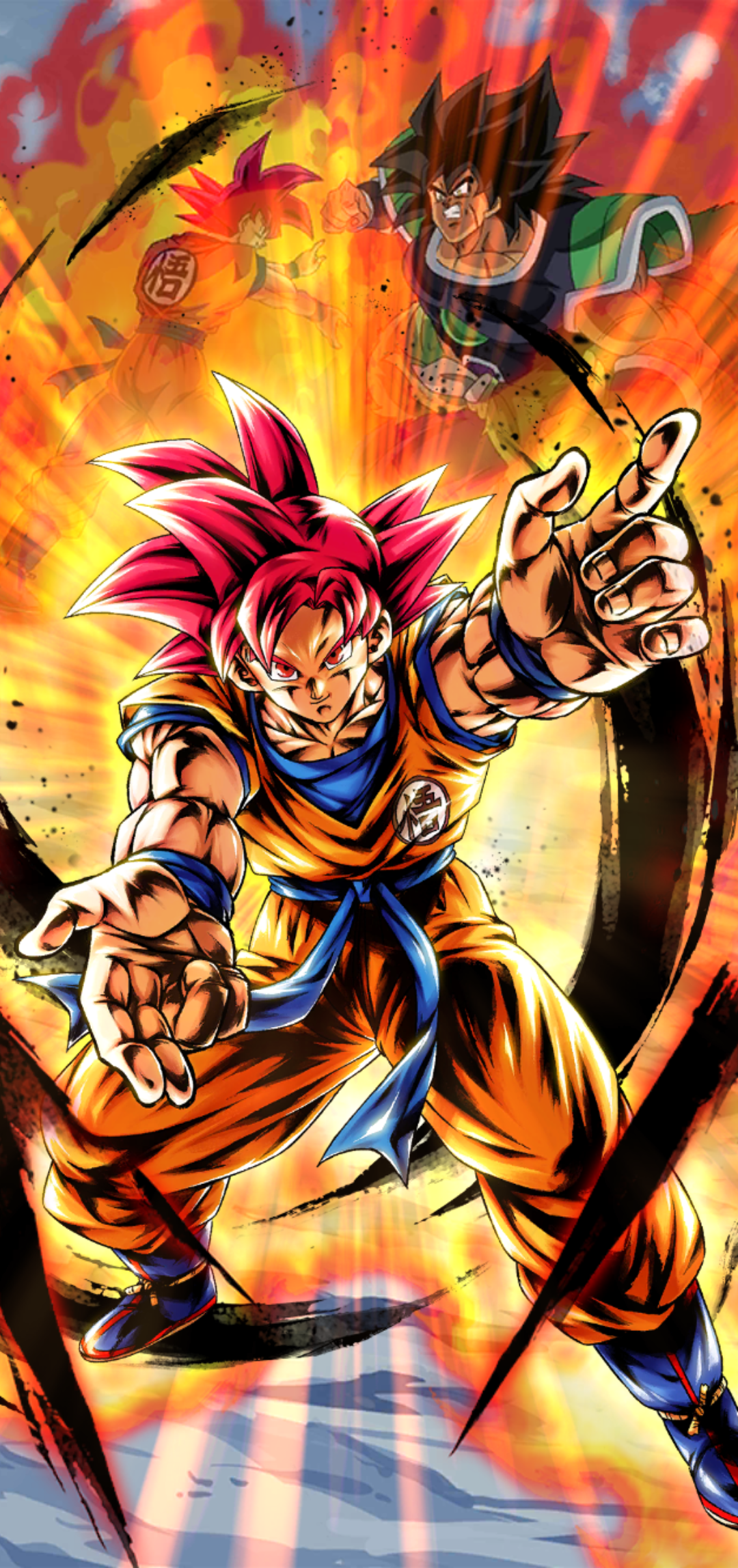 SP Super Saiyan God Goku (Red)  Dragon Ball Legends Wiki - GamePress