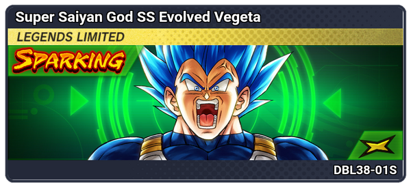 Super Saiyan Vegeta (DBL47-02S), Characters