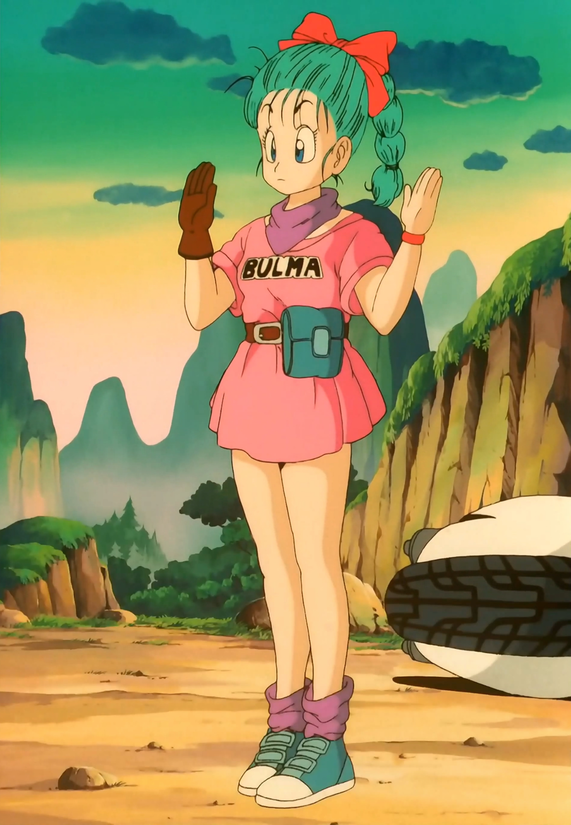 Bulma escolhe o nome de sua filha 