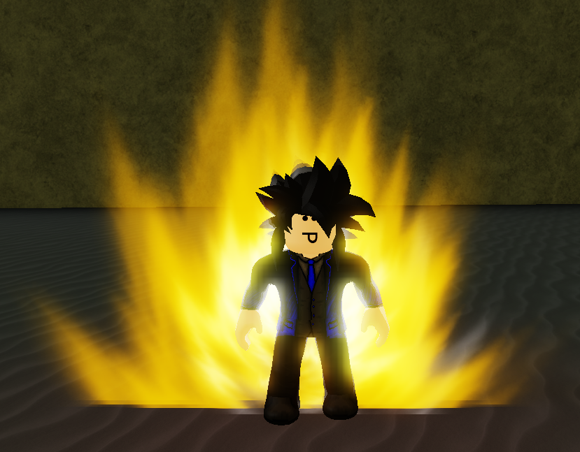 SUPER SAIYAJIN SOMBRIO E SUPER SAIYAJIN ANJO VS JIREN NO ROBLOX