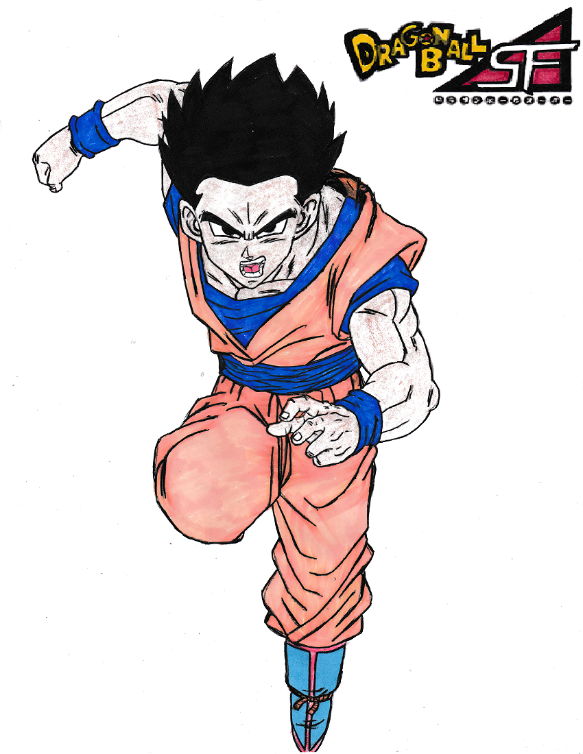 Dragon Ball Z Art Gives a New Spin on Gohan's Cell Saga Battle