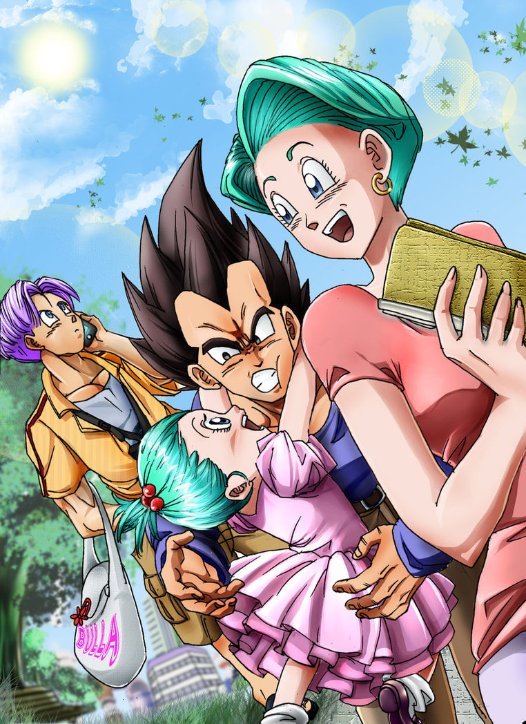 Bulla Vegeta's daughter  Anime dragon ball, Vegeta, Dragon ball z