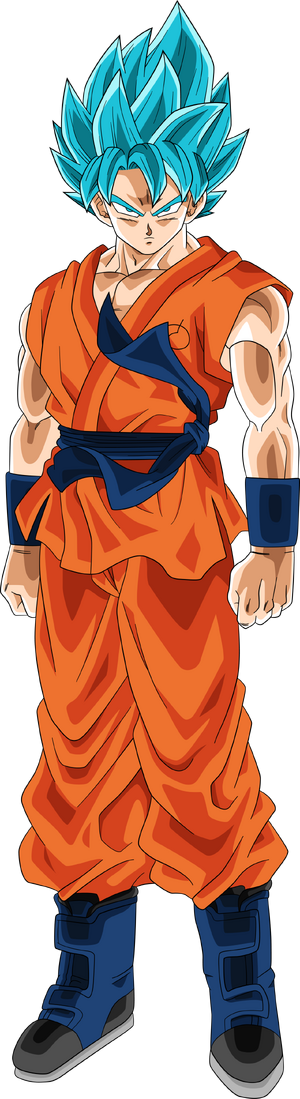 Desenhando Goku Super Saiyajin Deus (Drawing Goku Super Saiyan God