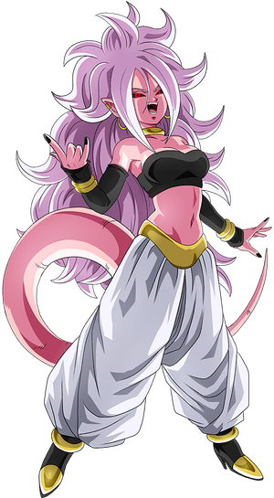 Android 21's 'human template' has been made canon in Dragon Ball