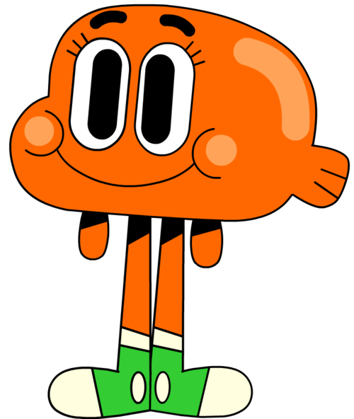 Conheça os Wattersons: Darwin, Gumball, Anais, Nicole e Ricardo. Ele é um garoto
