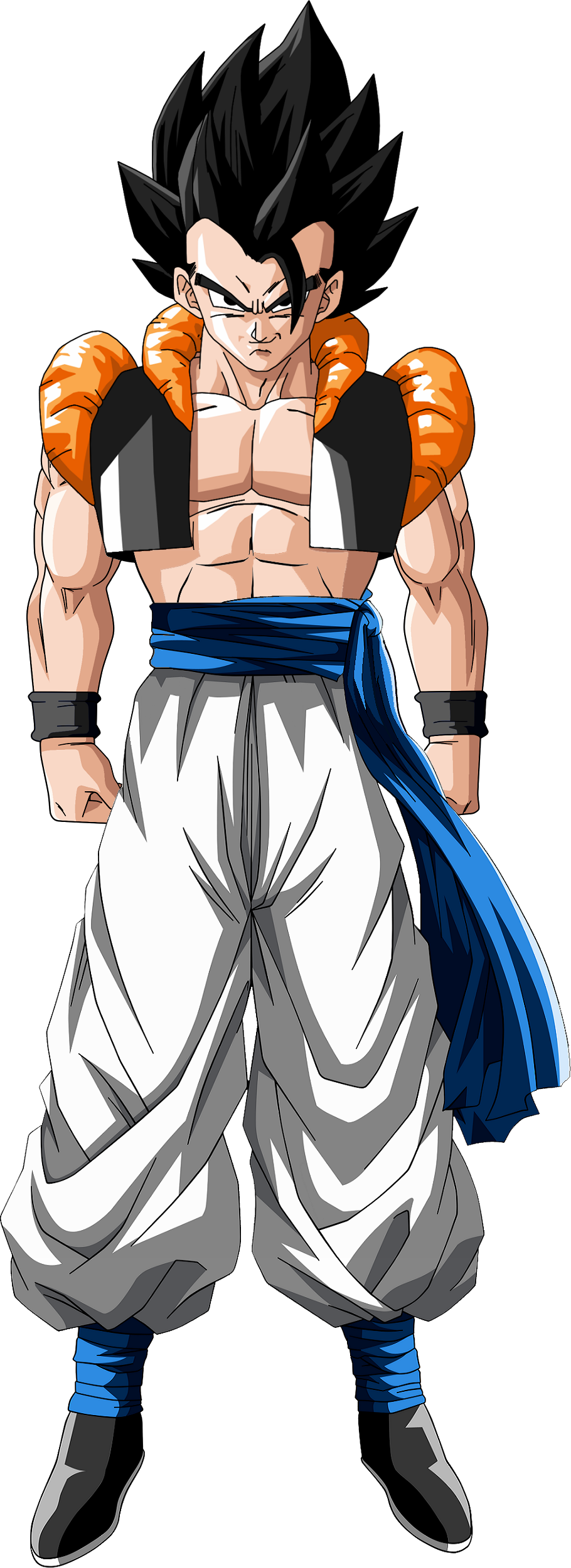 Gogeta Blue Galick Kamehameha Oc - Gogeta Kamehameha Png,Gogeta Png - free  transparent png images 