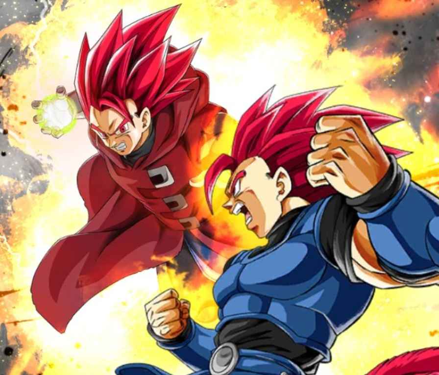 WCF Dragon Ball Legends Collab Super Saiyan God Blue Vegeta Goku & Red  Shallot