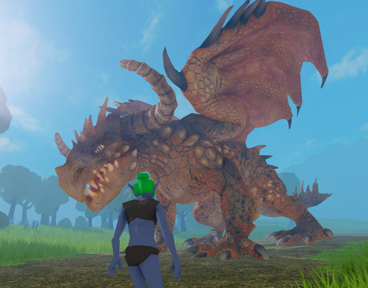 Roblox Dragon Blade] Defeating The Dragon Ziggurath Twice! Almost