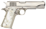 Blackie's Colt M1911A1 Pistol (Nickled Plated, Pearl Grips)