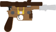 Ace Uno's BlasTech DL-44 Heavy Blaster Pistol