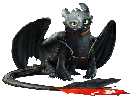 toothless dragon smiling