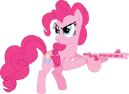 Pinkie with her Guns